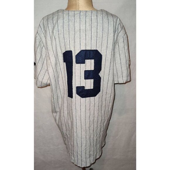 #BEENTRILL# Been Trill Baseball Jersey Shirt Size L Blue Grey wool blend Virgil - Picture 6 of 10